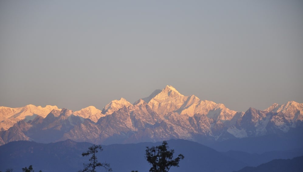 Kanchenjunga From Sillery Gaon