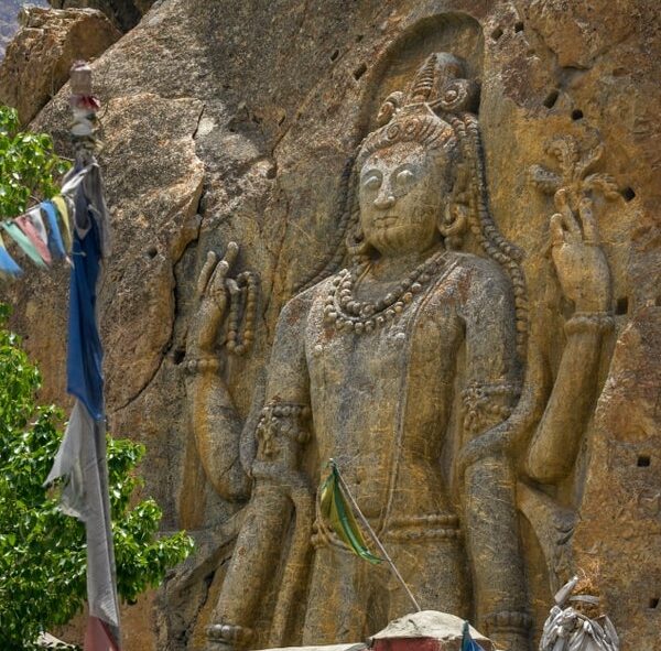 Mulbekh Monastery Idol