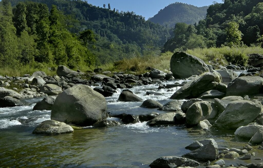 Rishikhola River With Stone